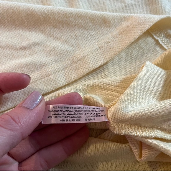 La Vie en Rose ‘hello sunshine’ Pajama set with sloth print pants size M/L - Picture 12 of 14